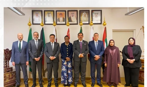 Bahrain envoy meets UNODC chief on Gulf co-operation