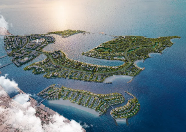 AED527 million infrastructure contract advances Dubai Islands