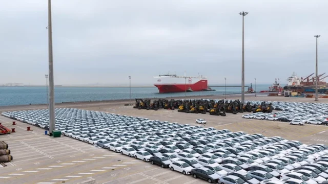 Duqm handles 9,200-capacity BYD car carrier on first Oman call