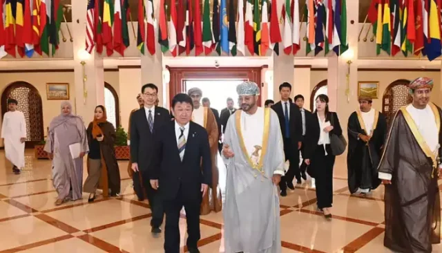 Oman and Japan review cooperation and regional navigation
