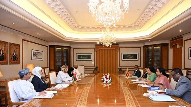 Oman and Sri Lanka hold fourth round of political consultations in Muscat