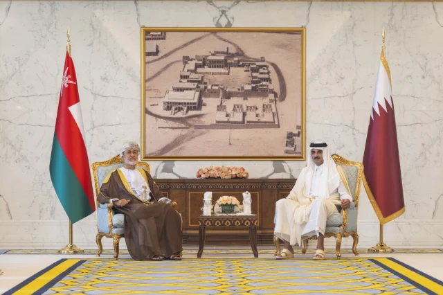 Qatar and Oman leaders seek deeper bilateral cooperation