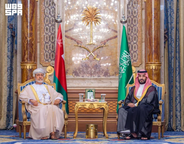 Saudi and Omani leaders review regional security