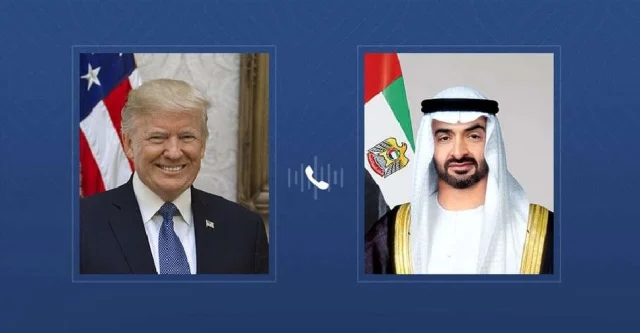 UAE and US presidents review Middle East developments