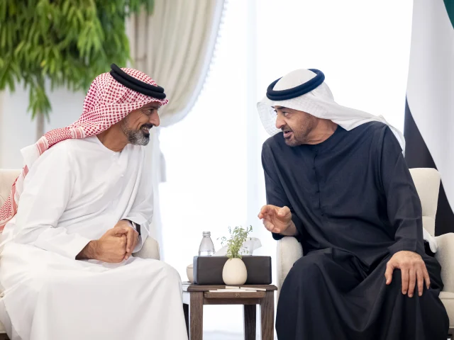 UAE President and Ajman Crown Prince review national priorities