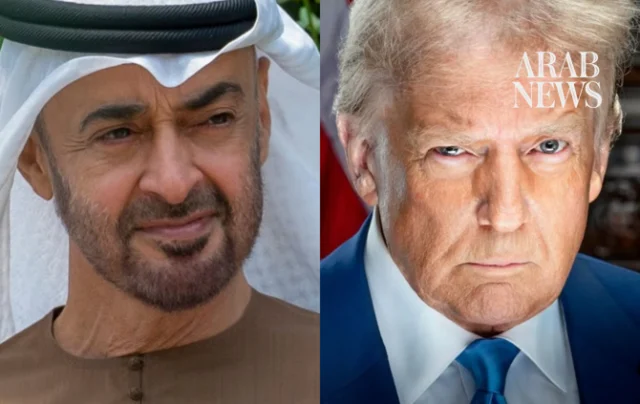 UAE president and Trump discuss regional developments
