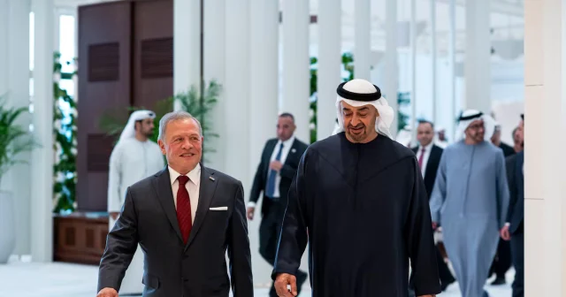 UAE President receives Jordan's King Abdullah in Abu Dhabi