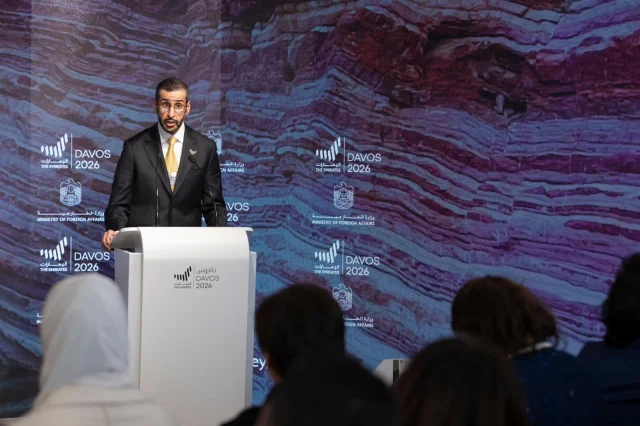 UAE presses public-private water action in Davos